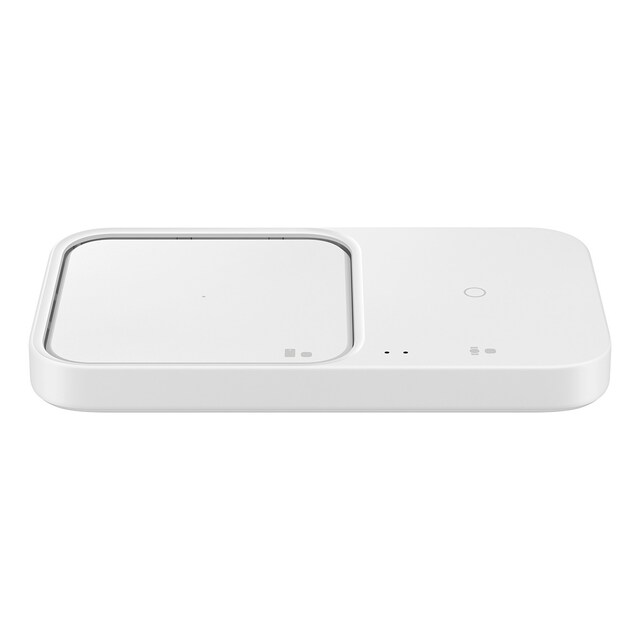 Imagen 0 de Cargador Inalámbrico Samsung Duo blanco