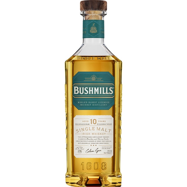 10-year Irish malt whisky bottle 70 cl