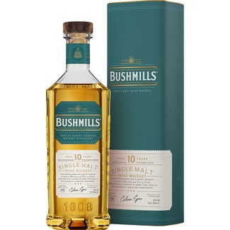 whiskey de malta irlandés 10 años botella 70 cl - Bushmills