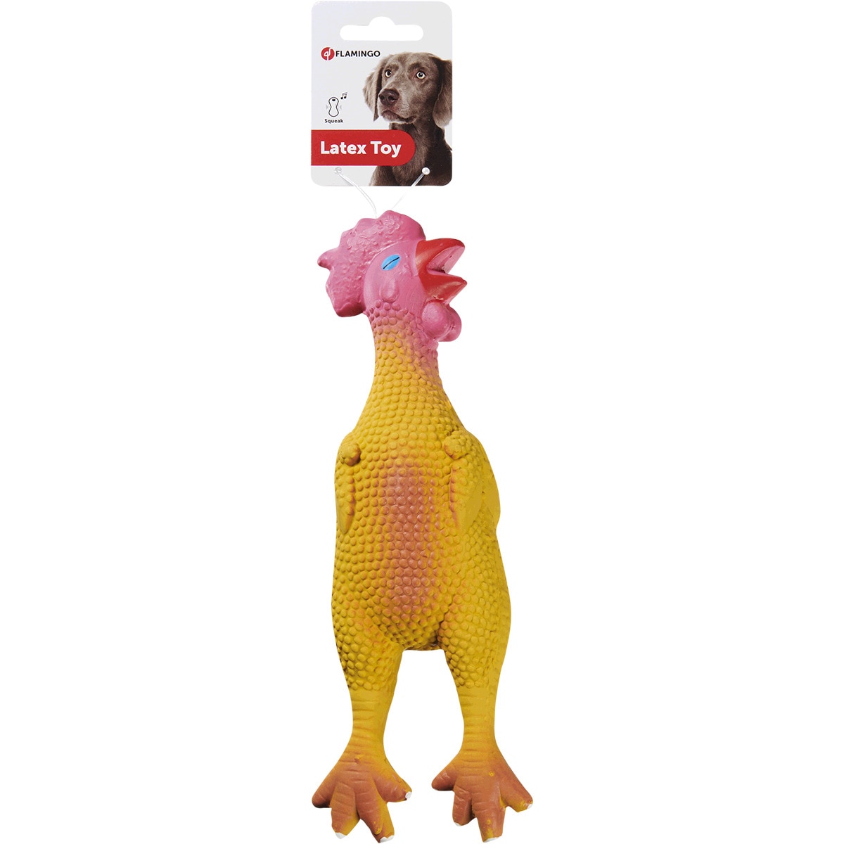 Brinquedo para Cão Galinha em Látex 1 unidade