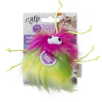 Brinquedo para Gato Furry Bola 15cm embalagem 1 - All For Paws