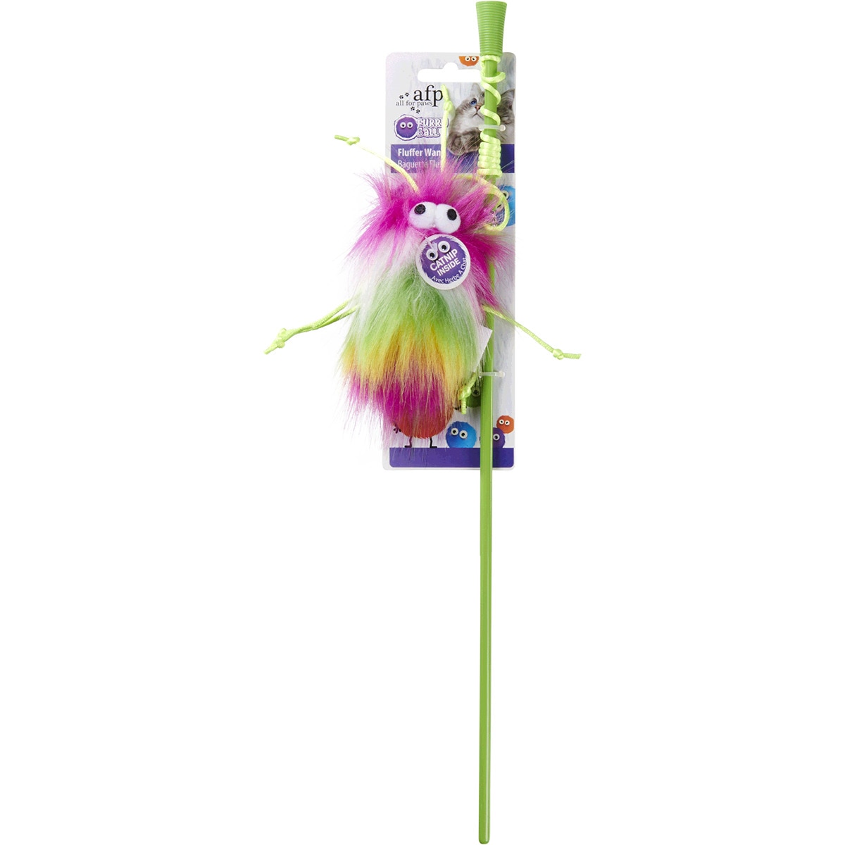 Brinquedo para Gato Cana cor de Rosa embalagem 1