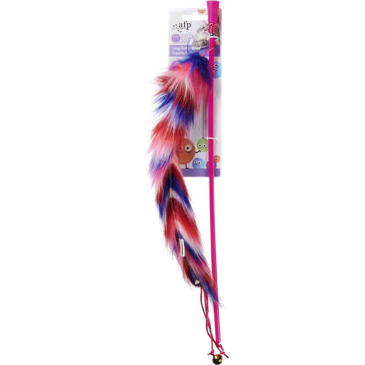 Brinquedo para Gato Cana cor de Rosa embalagem 1 unidade