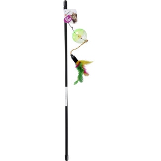 Brinquedo para Gato Cana com Bolas embalagem 1 unidade - Flamingo