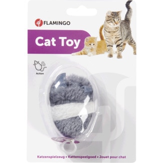 Brinquedo para Gato Rato Jerry 7cm embalagem 1 - Flamingo