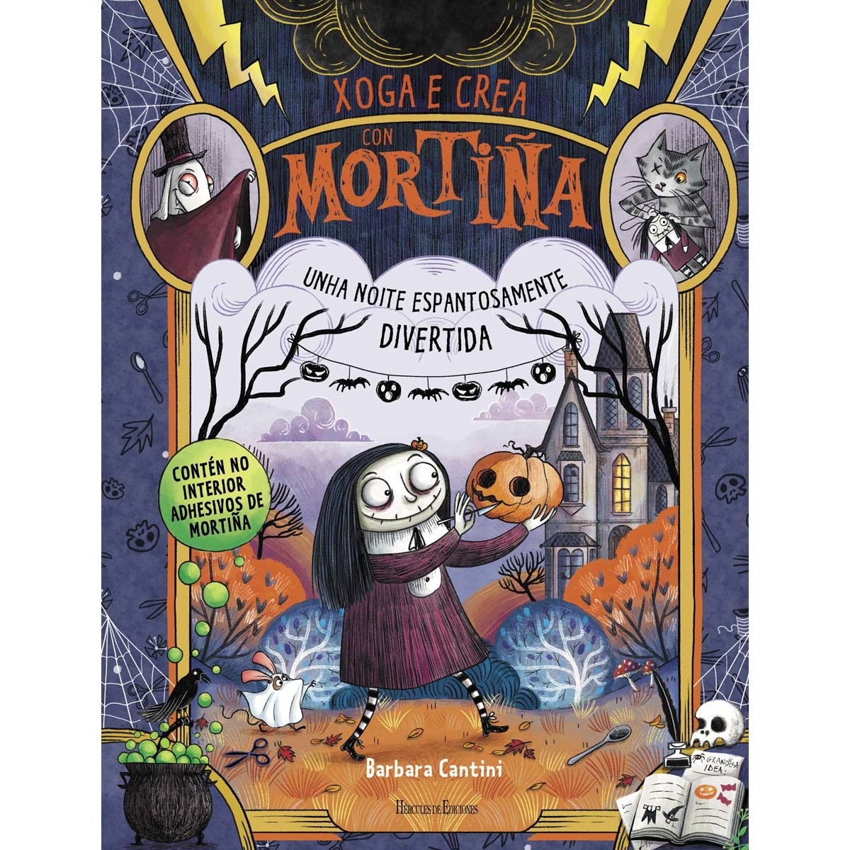 Imagem 0 de Xoga e crea con Mortiña: Unha noite espantosamente divertida (Capa dura)