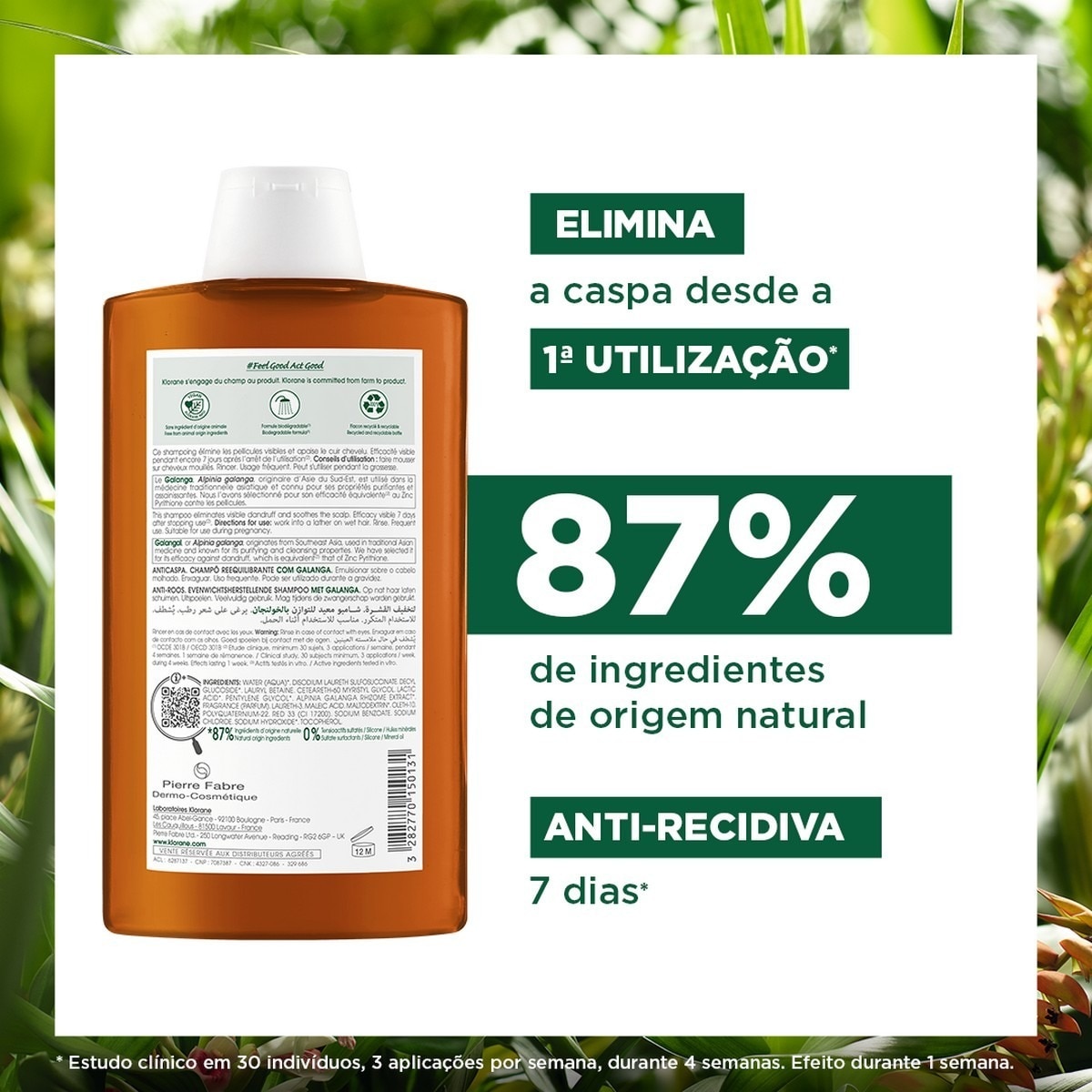 Champô Reequilibrante com Galanga - 400 ml 5