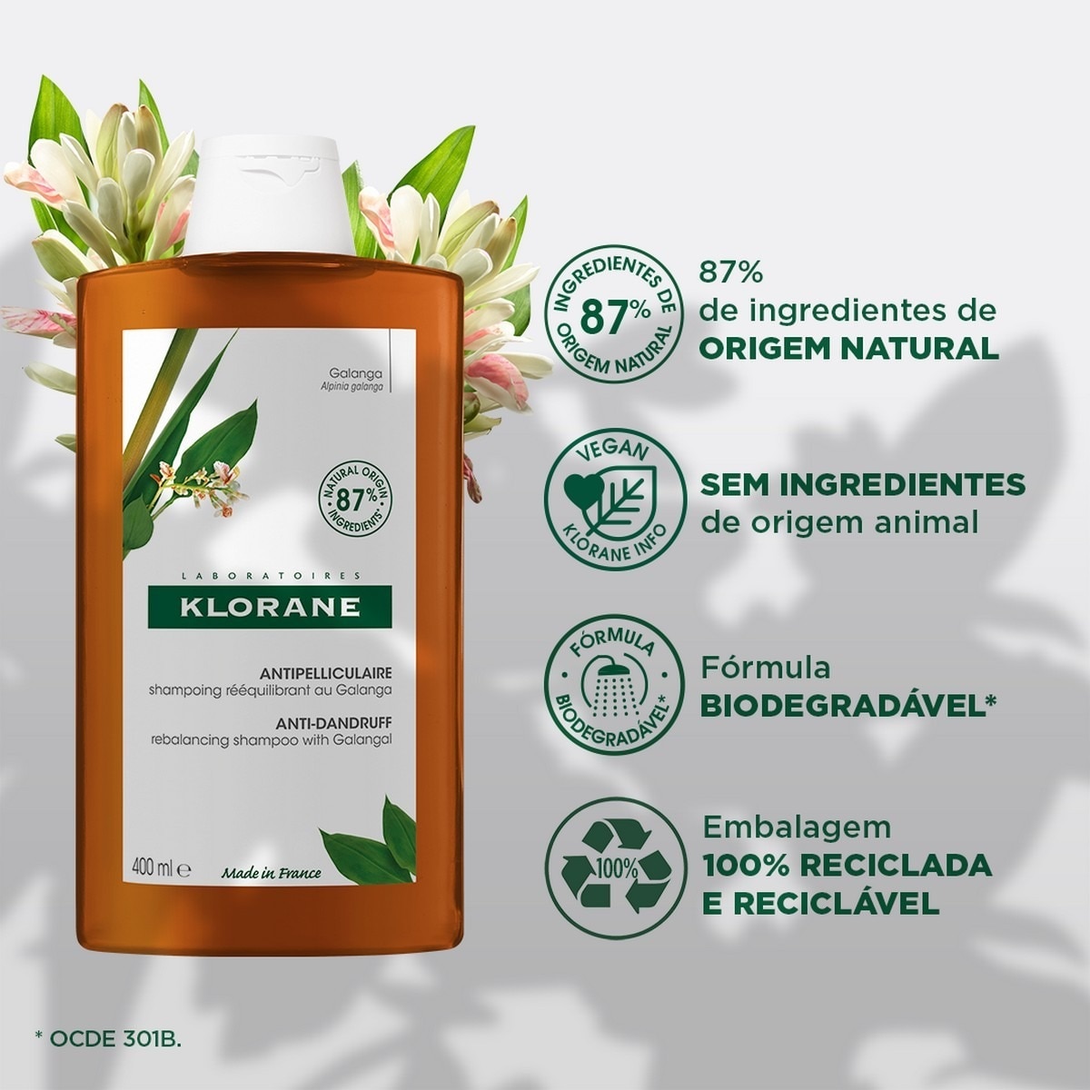 Champô Reequilibrante com Galanga - 400 ml 4