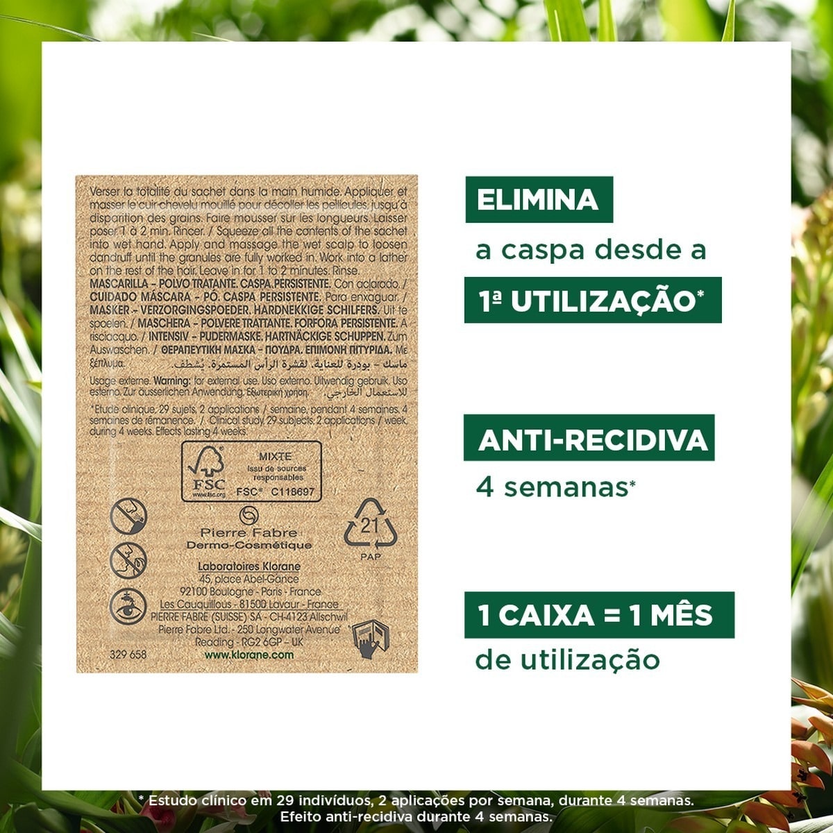 Máscara em Pó de Tratamento com Galanga - 8x3 g 6