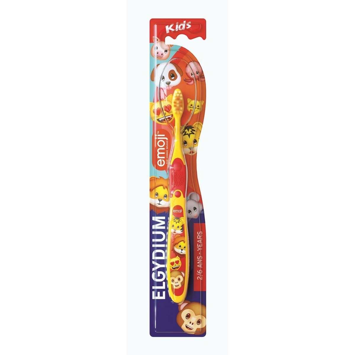 Escova de Dentes Kids Emoji 2 a 6 Anos - Cores Sortidas 1