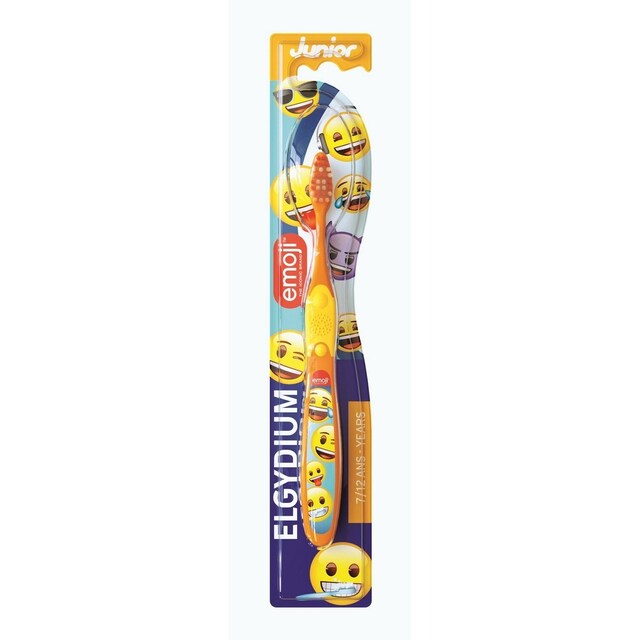 Imagem 0 de Escovas de Dentes Junior Emoji 7 aos 12 Anos - Cores Sortidas