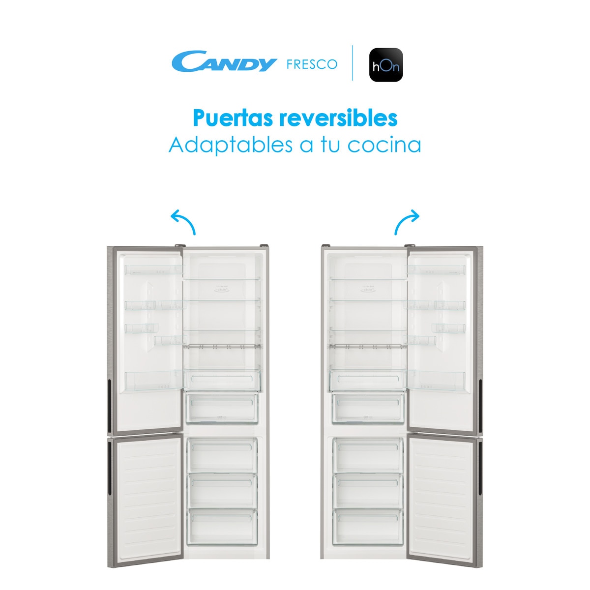 Frigorífico Combi Candy Total No Frost - CCE7T620EX Inox-7