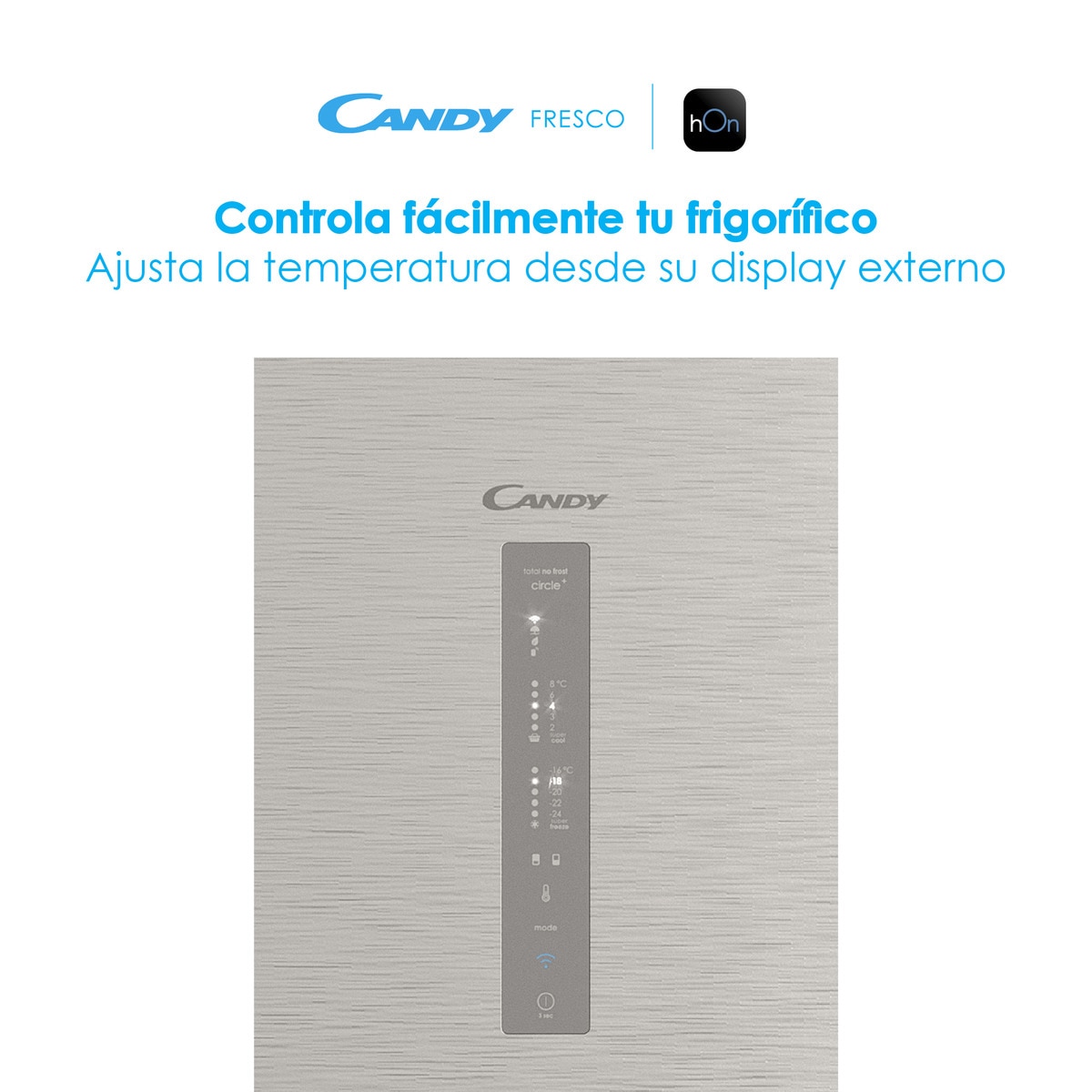 Frigorífico Combi Candy Total No Frost - CCE7T620EX Inox-13