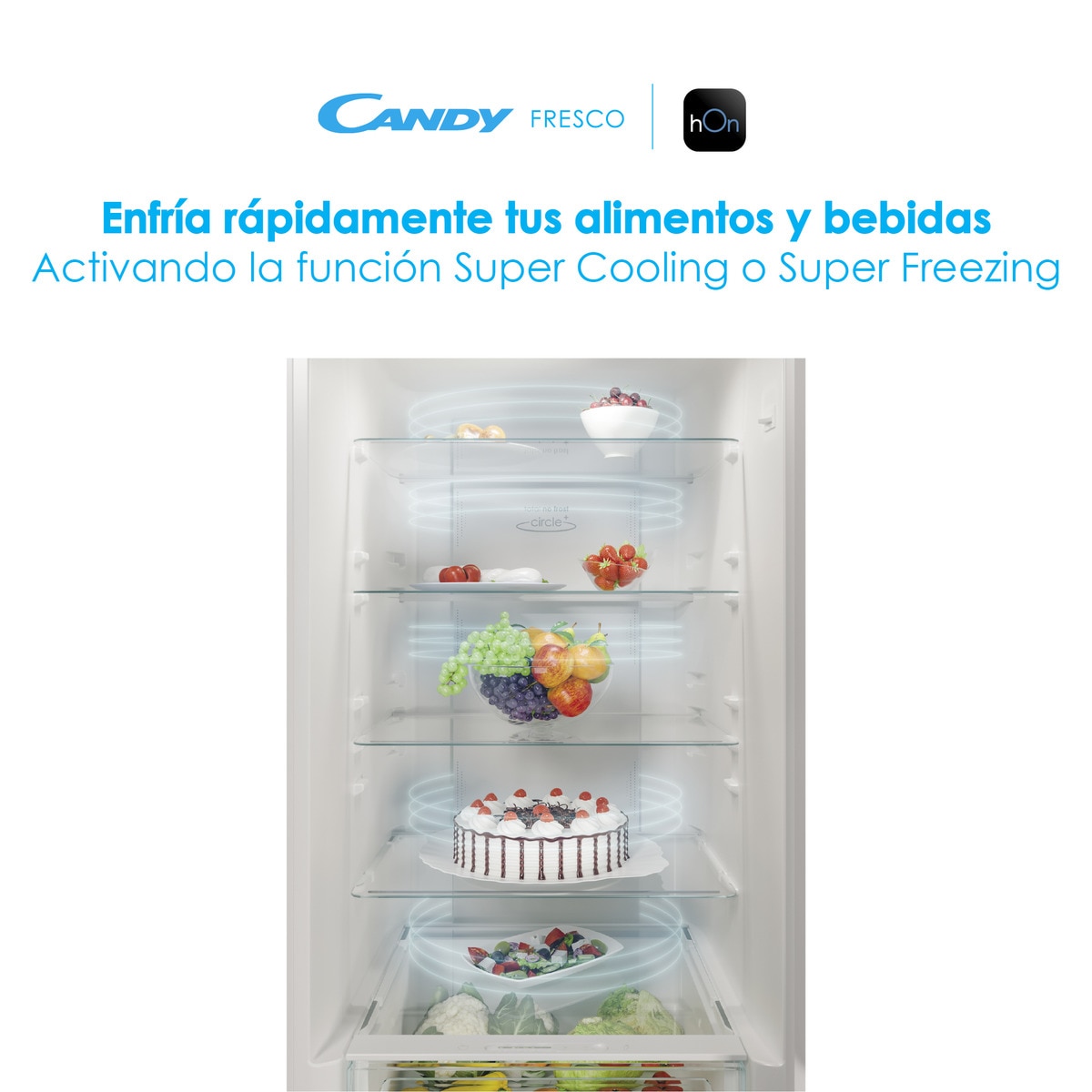 Frigorífico Combi Candy Total No Frost - CCE7T620EX Inox-12