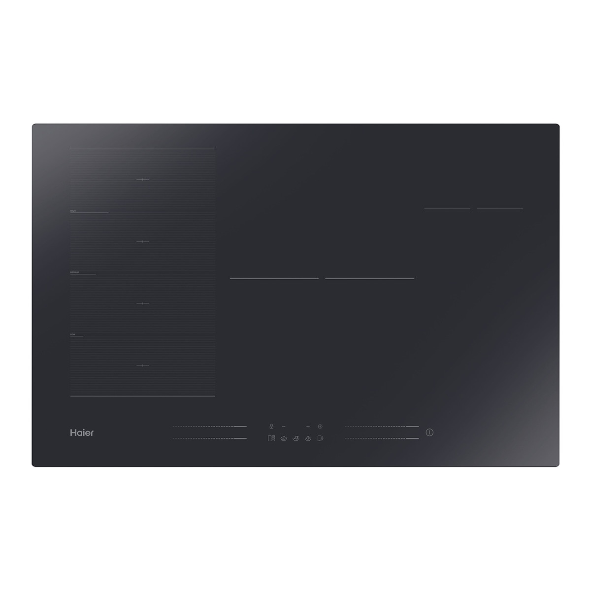 Placa inducción Haier WIFI Zona Flex y 6 zonas Series 6- HAMTSJ86MC/1 Negro-1