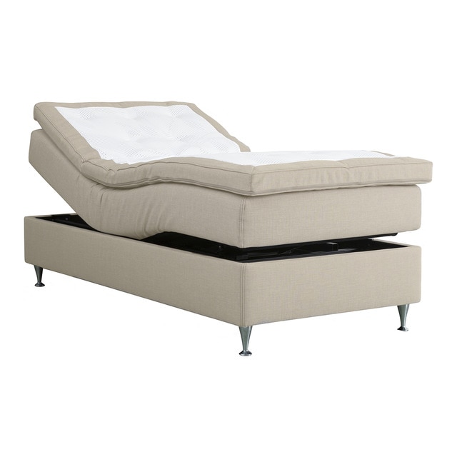 Imagen 0 de Pack colchón + base eléctrica con patas + topper Firme Vaxo Ajustable Hamta Kraft by Scapa