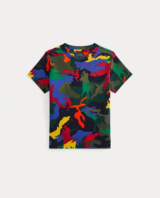 Imagen 0 de Camiseta de niño en camuflaje  con logo