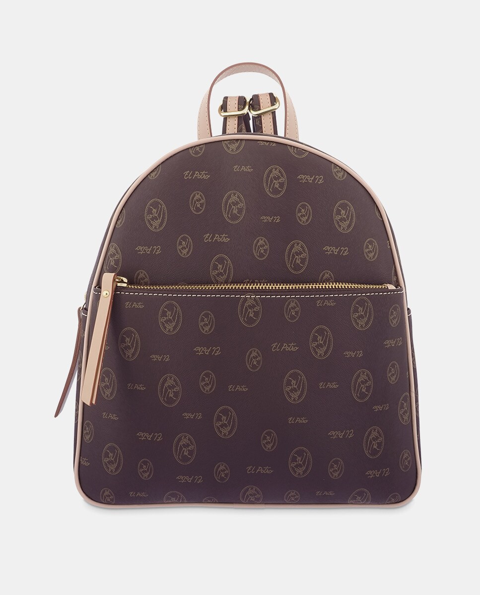 Sac à dos à imprimé logos