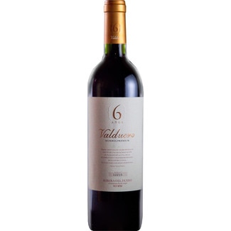 6 años vino tinto reserva premium DO Ribera del Duero botella 75 cl - Valduero