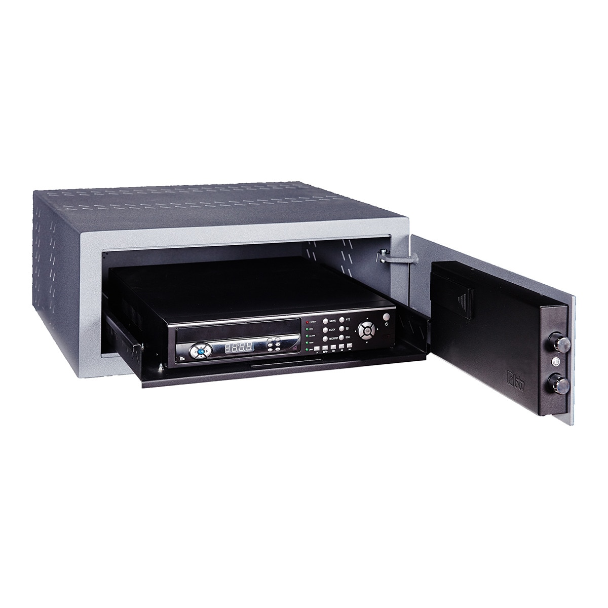 Caja Fuerte de Sobreponer DVR-E Safe Gris-2