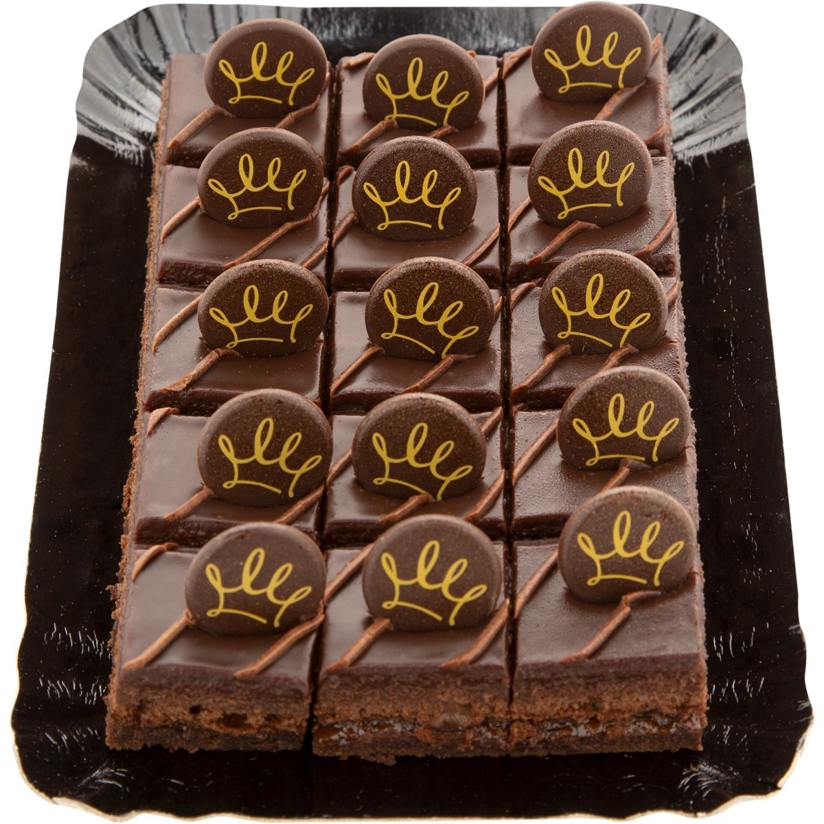 pastel Sacher unidad 20 g peso aproximado