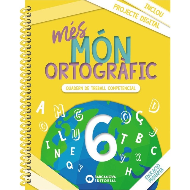 Imagen 0 de més Món ortogràfic 6: Quadern de treball de Competències bàsiques