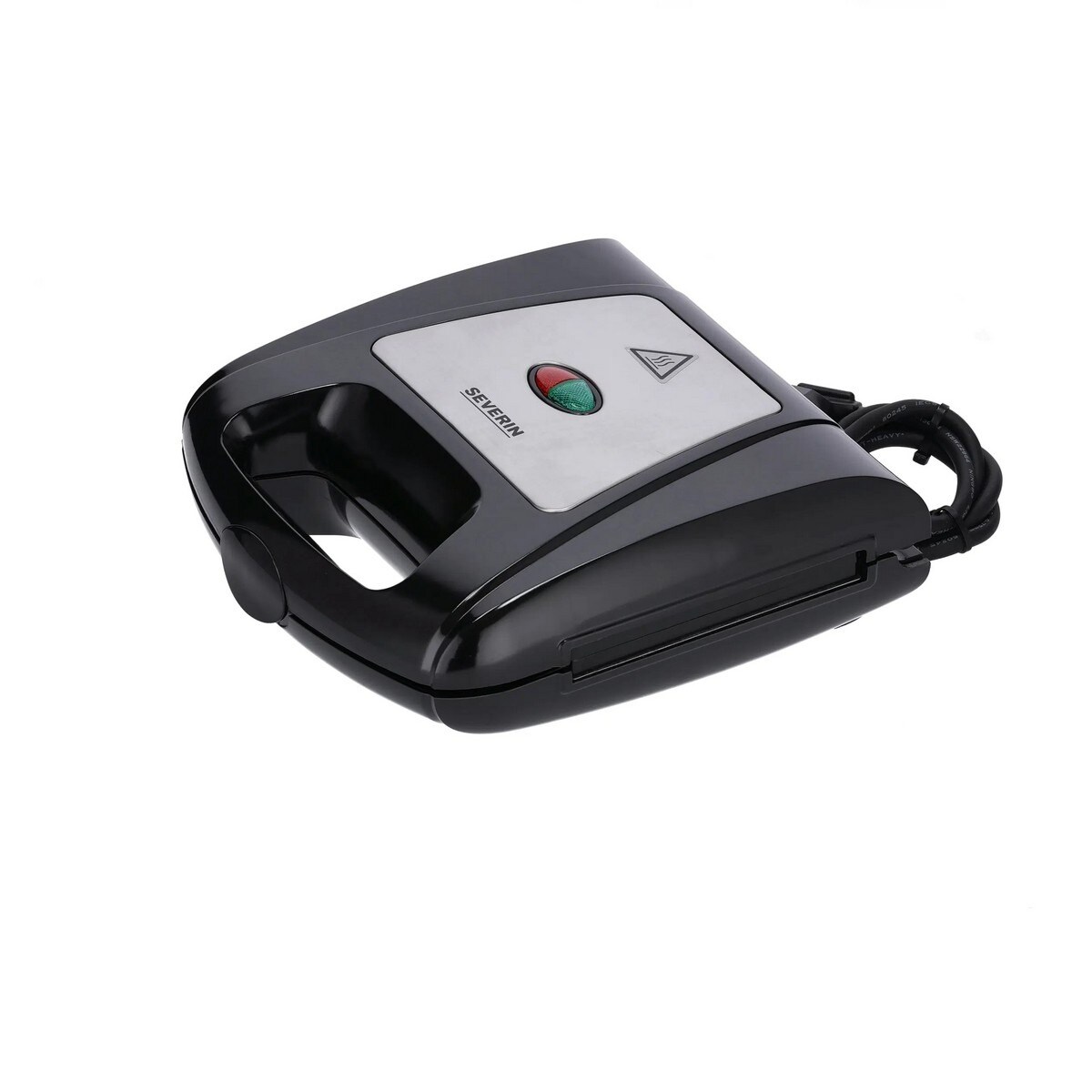 Sandwicheira Severin 2968 Multi Placas de 1000 W - Aço Inoxidável Escovado Preto Aço/Preto-4