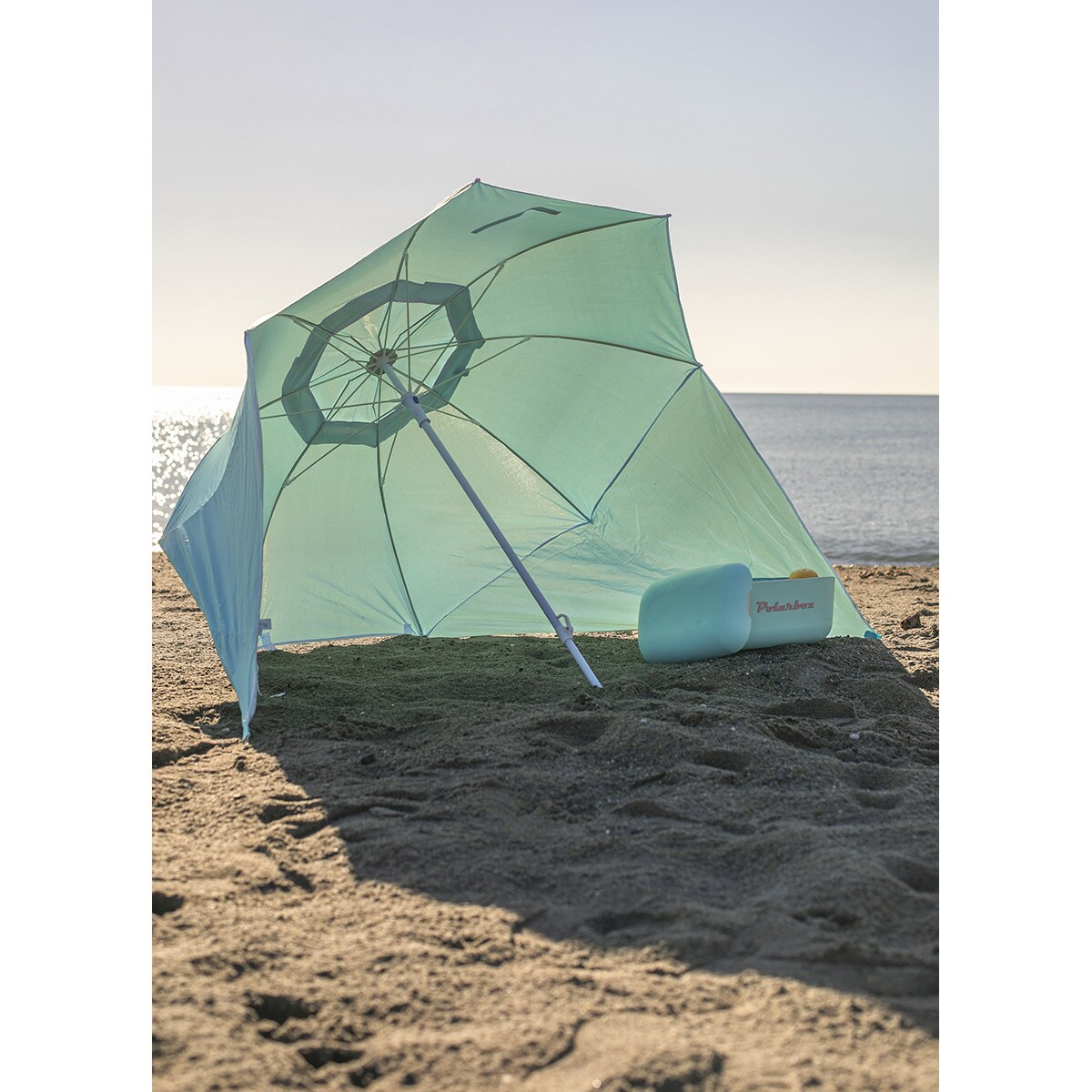 Sombrilla-tienda Loop Campo y Playa El Corte Inglés Azul claro-11