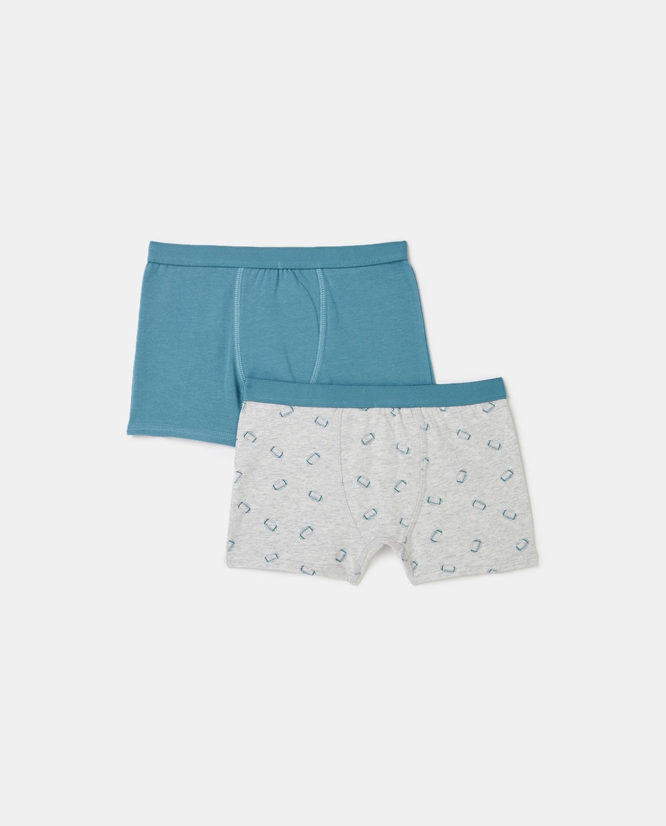 Pack 2 boxer fantasía de niño Verde-1