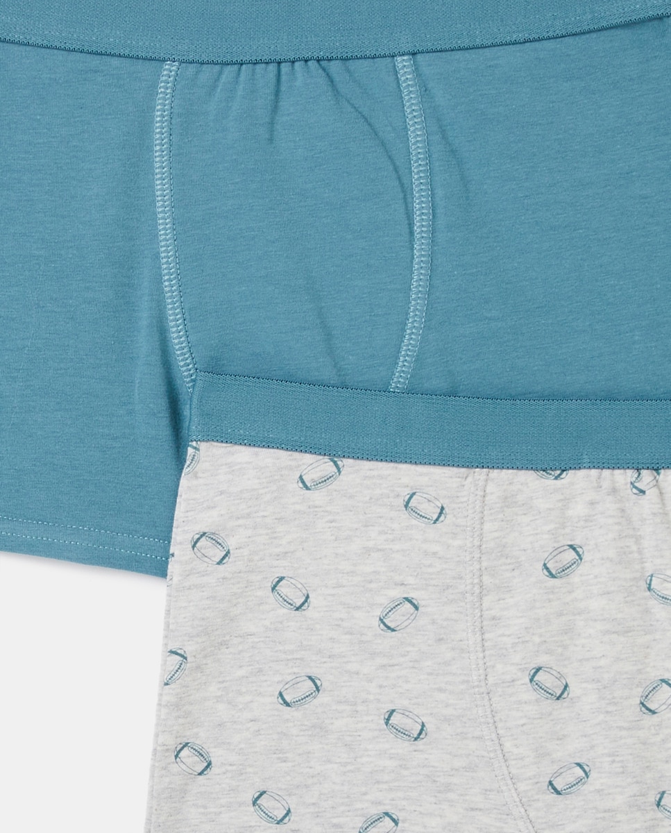 Pack 2 boxer fantasía de niño Verde-3