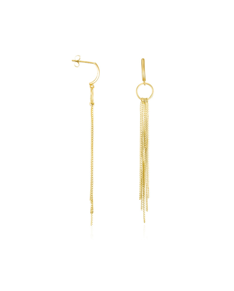 Pendientes "Cascade" oro amarillo 375/1000 — oferta en Primeriti