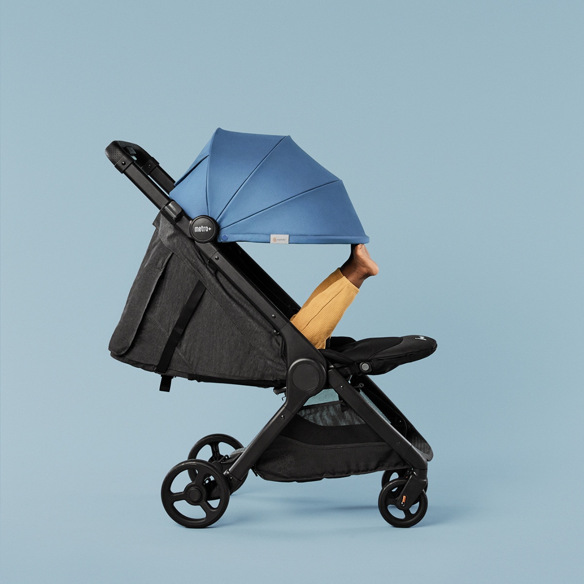 Capota Ergobaby Metro+ color Sea Glass Azul marino-15