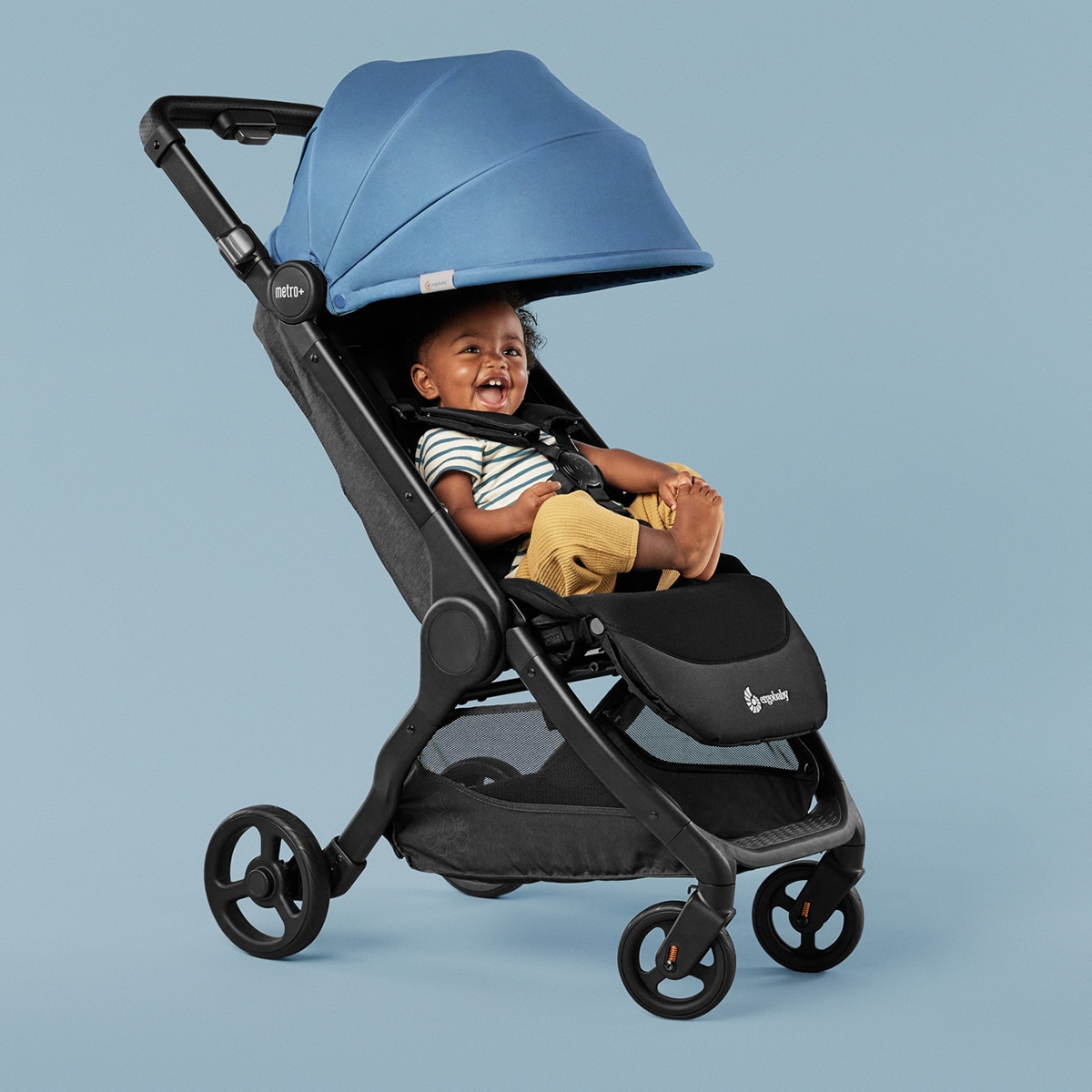 Capota Ergobaby Metro+ color Sea Glass Azul marino-11