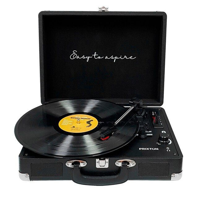 Imagen 0 de Tocadiscos convertidor Prixton VC400 Lilac Bluetooth