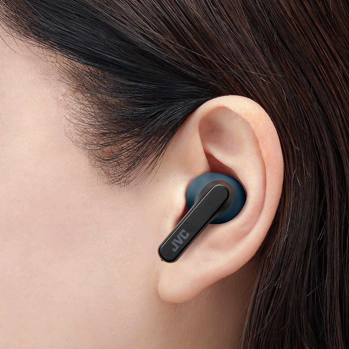 Auriculares de botón JVC HA-A9T-A-E True Wireless con micrófono Azul / Negro-4