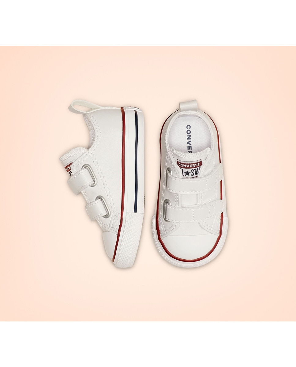 Sapatilhas Casual Chuck Taylor All Star 2V Pele Converse Branco-2