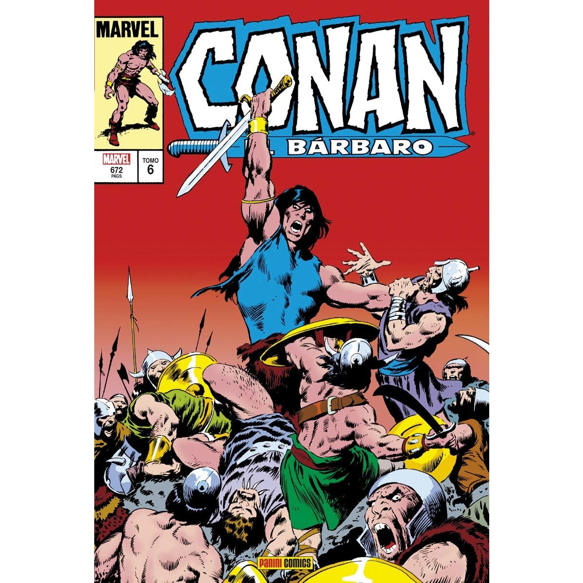 Imagen 0 de Marvel gold omnibus conan el bárbaro 6. la etapa marvel original  (Tapa dura)