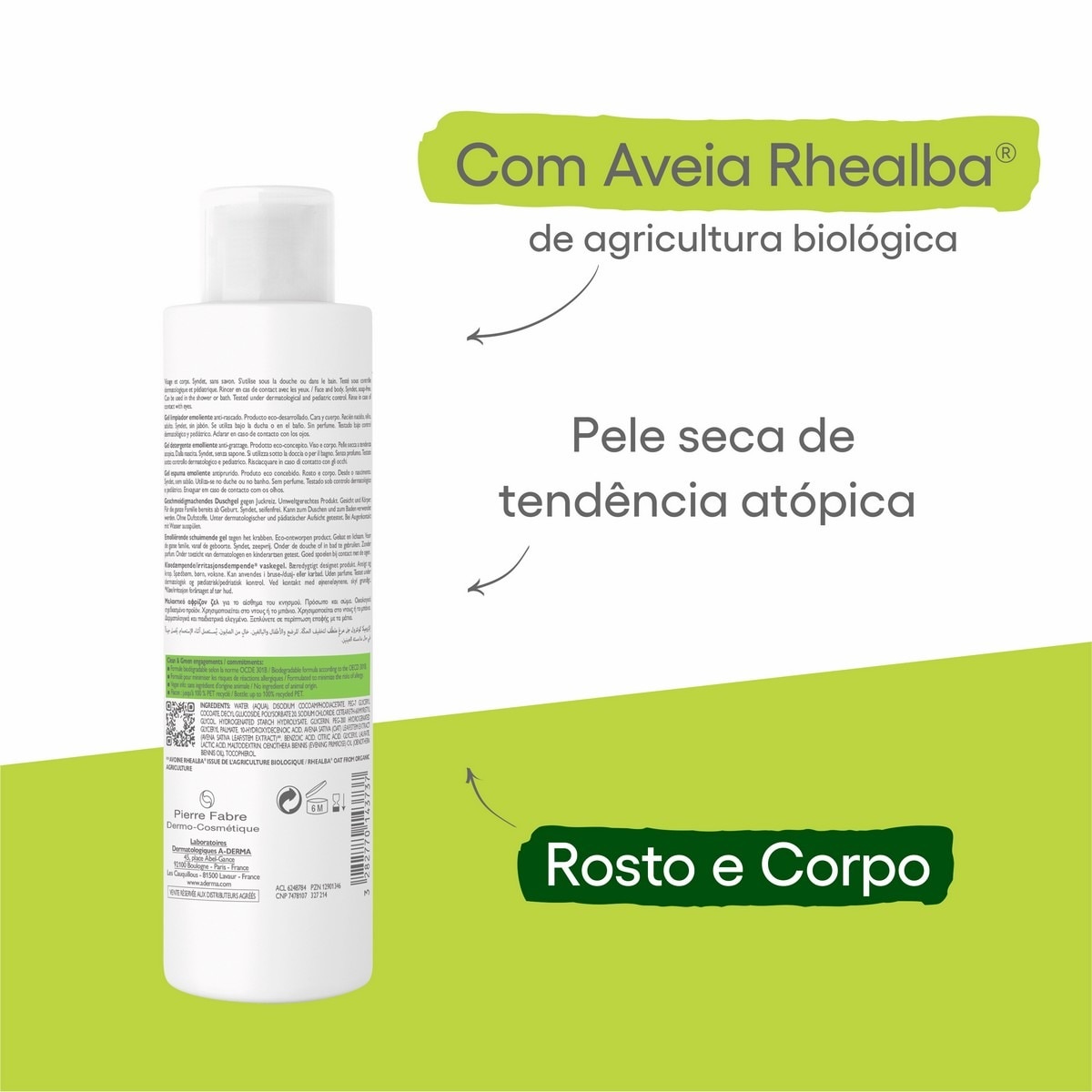 Gel Espuma Exomega Control - 200 ml 4