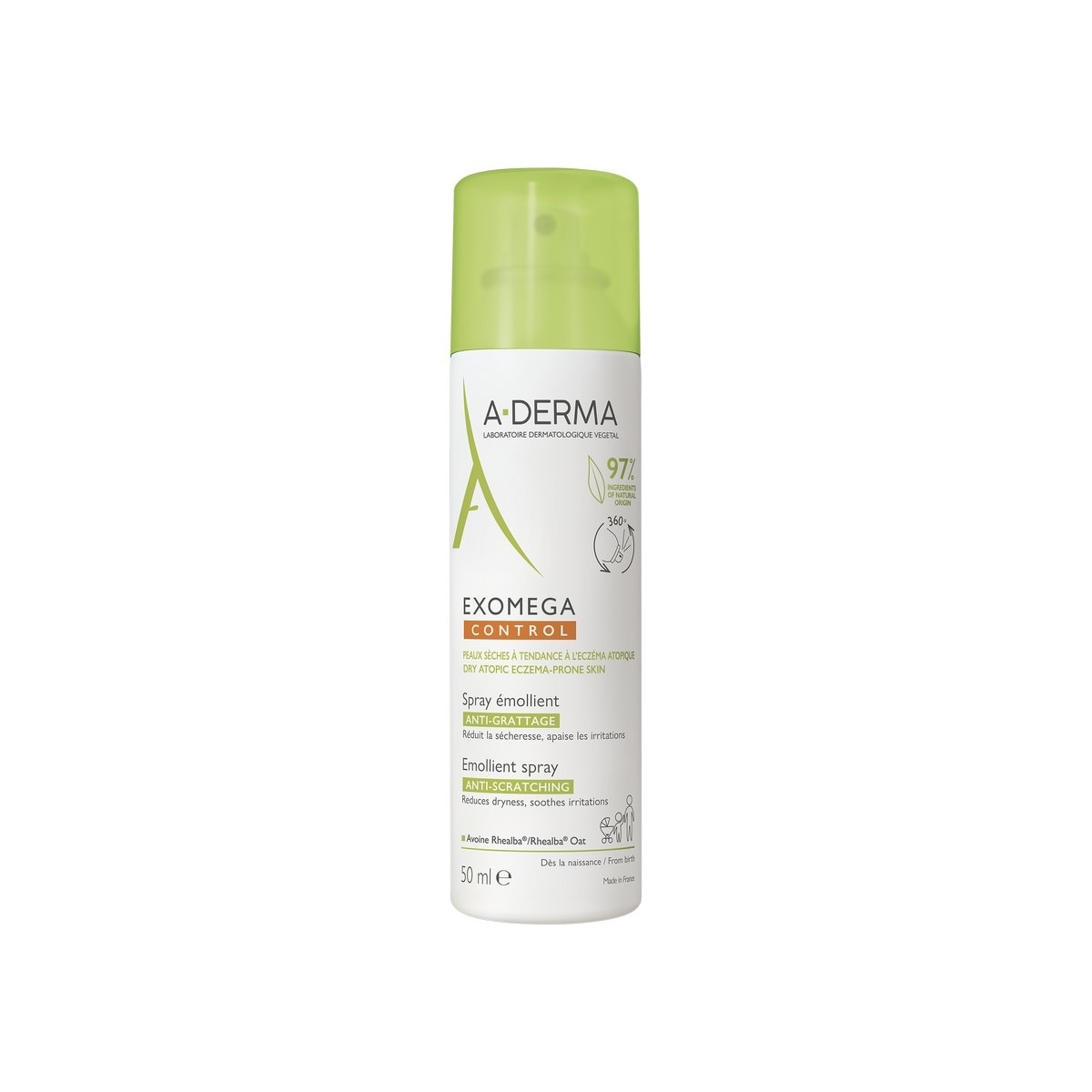 Imagem 0 de Spray Emoliente Exomega Control - 50 ml