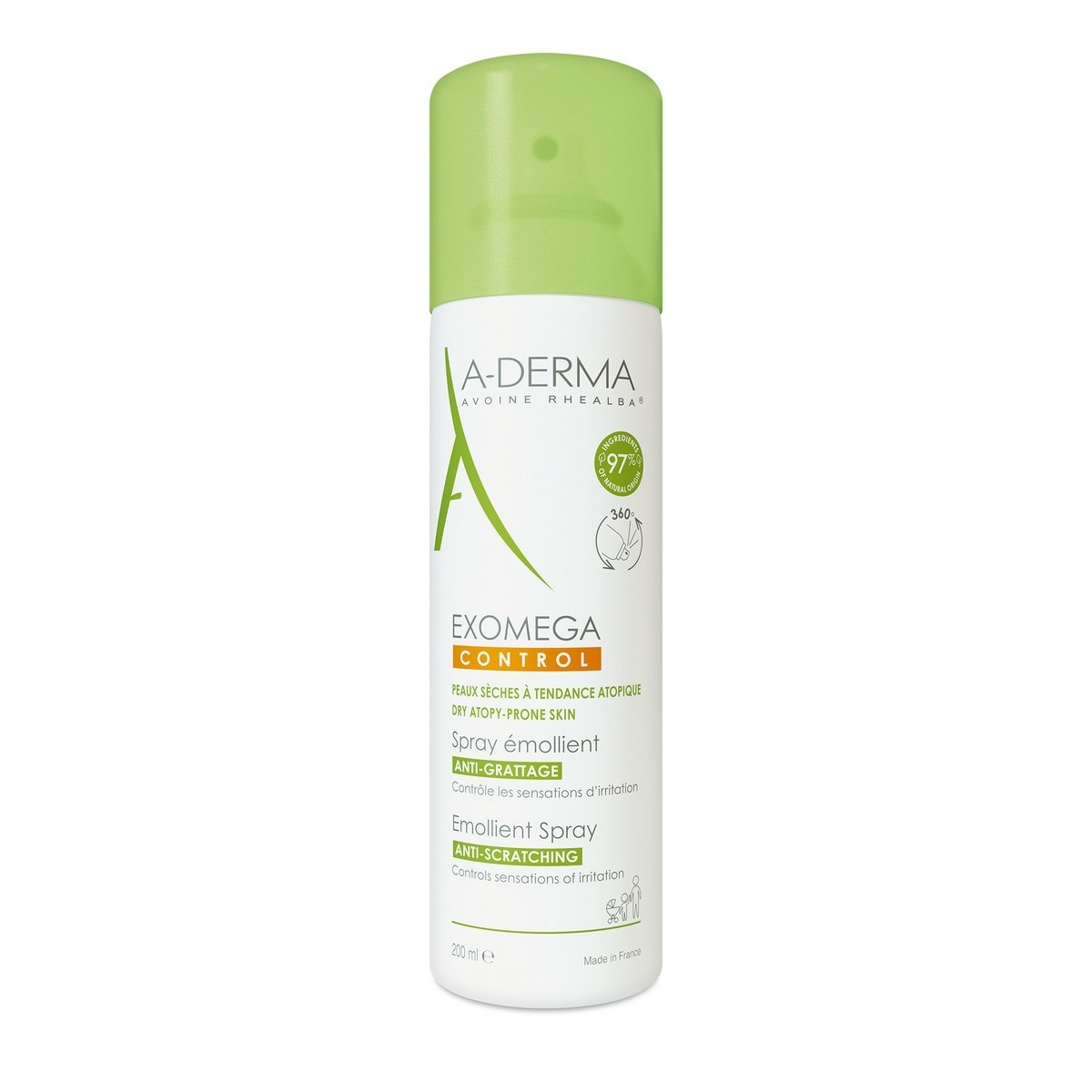 Imagem 0 de Spray Emoliente Exomega Control - 200 ml