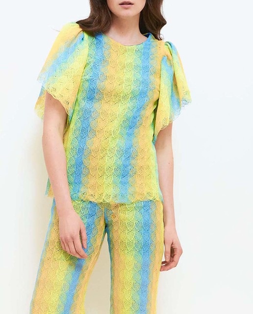 Imagen 0 de Blusa encaje