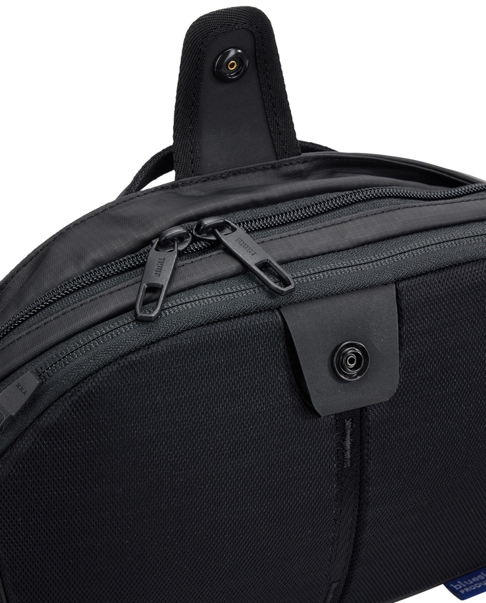 Saco Tiracolo 5L em Nylon - Preto Preto-4