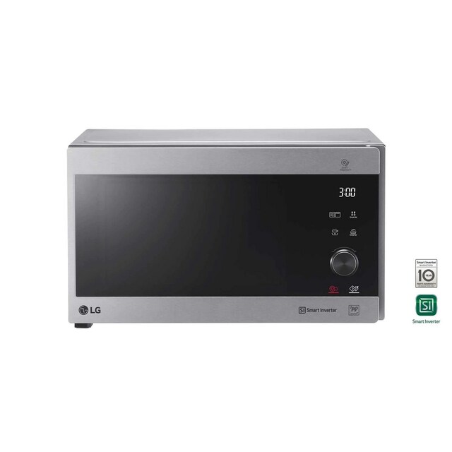 Imagem 0 de Micro-ondas com Grill LG MH6565CPS NeoChef?, Smart Inverter, EasyClean? de 1000 W e Capacidade de 25 Litros - Inox