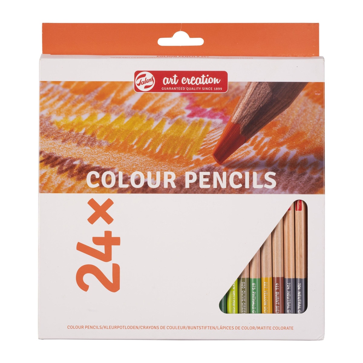 Caixa com 24 Lápis de Cores - Multicolor Multicolor-1