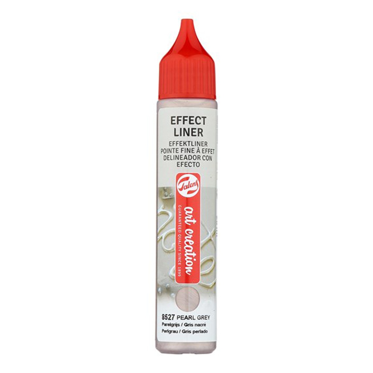Imagem 0 de Tubo de Pintura Delineador com Efeito de 28 ml Art Creation Cinza Perlado