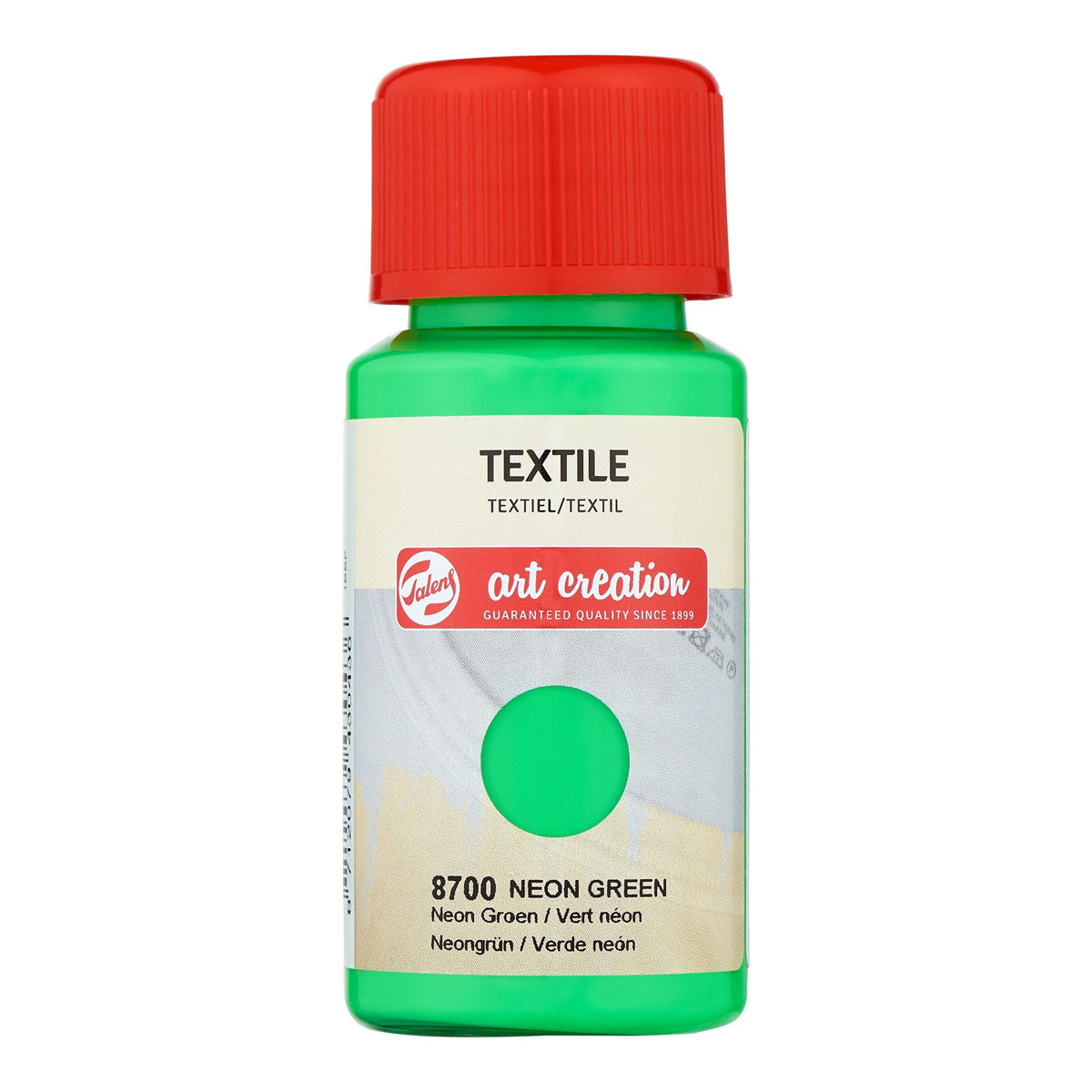 Frasco de Tinta Têxtil de 50 ml - Verde Néon Verde néon-1