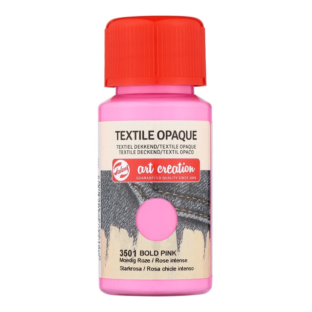 Imagem 0 de Frasco de Tinta Têxtil, 50 ml - Rosa Chiclete Intenso