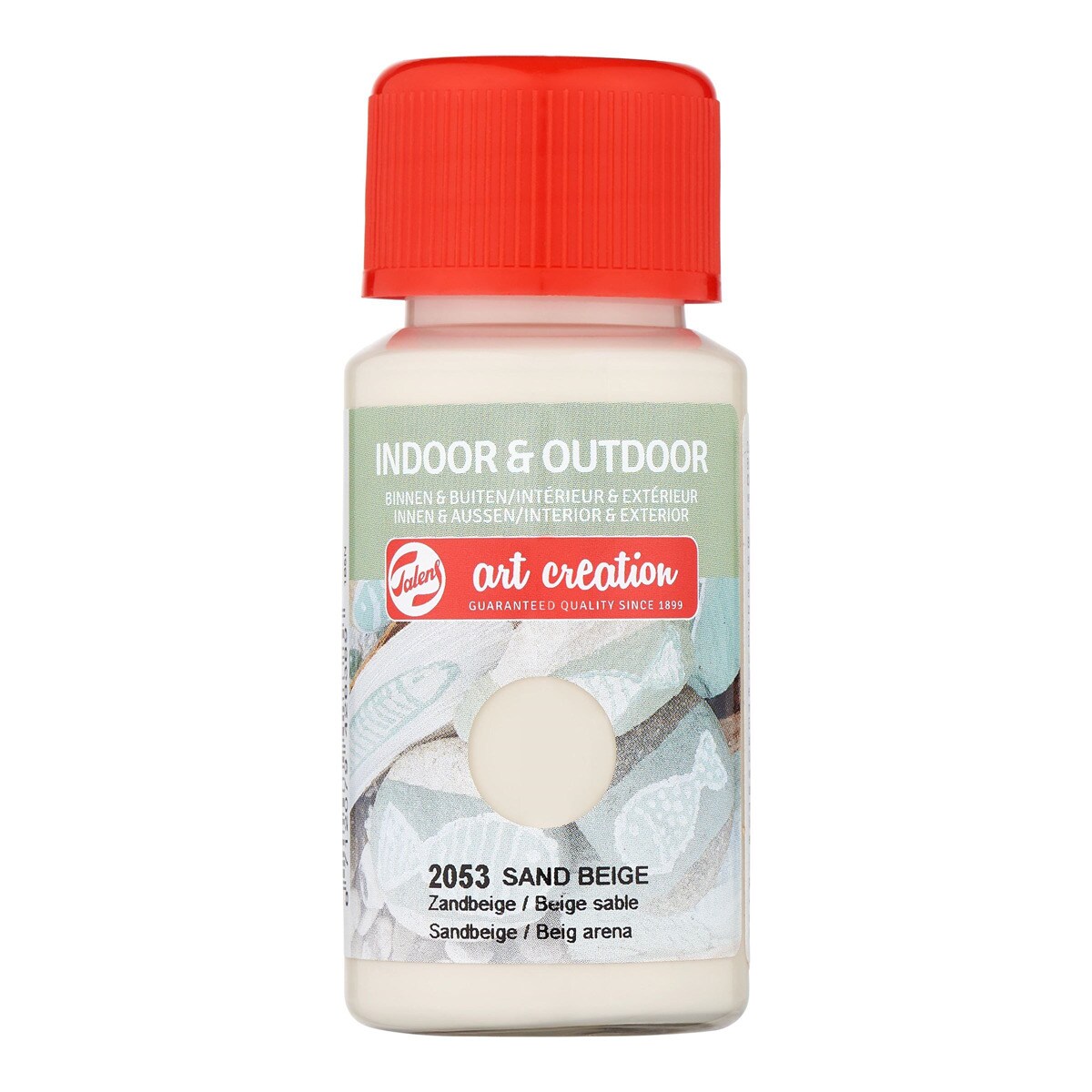 Frasco de Tinta para Interior e Exterior de 50 ml - Bege Areia Bege areia-1