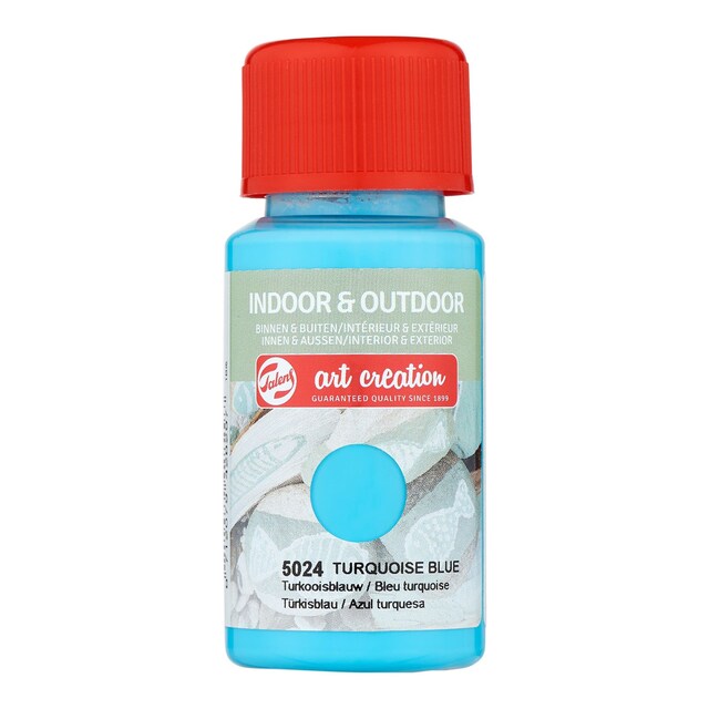 Imagem 0 de Frasco de Tinta para Interior e Exterior, 50 ml - Azul Turquesa