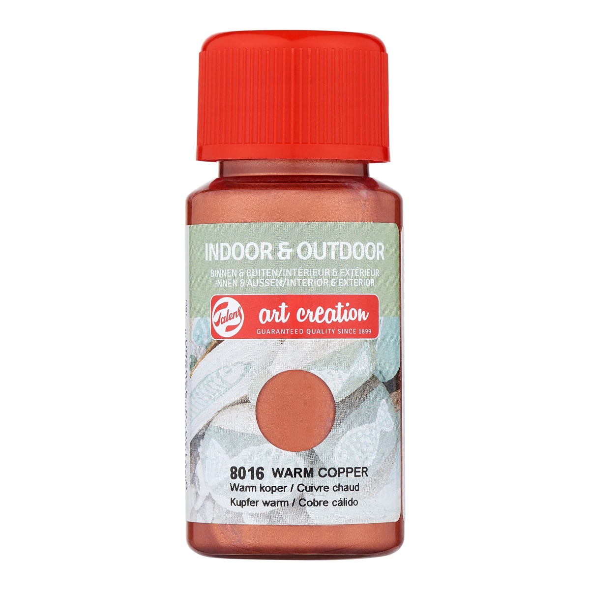 Frasco de Tinta para Interior e Exterior, 50 ml - Cobre Quente Cobre-1